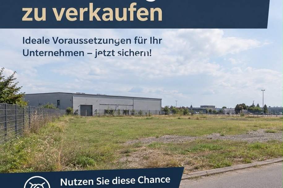 Grundstück in Neunkirchen – Bauland Industriegebiet, Grund und Boden-kauf, 239.000,€, 2620 Neunkirchen