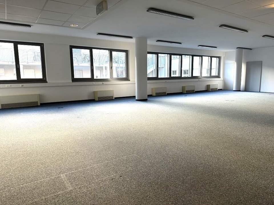 KLIMATISIERTES 266 m2 Büro oder Kanzlei, 4 Zimmer, weiter teilbar, Teeküche, Nebenräume, Siebenbrunnengasse - Zentagasse