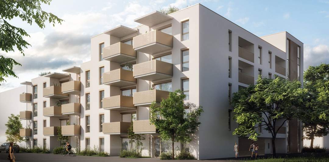 Moderne 3-Zimmer-Neubauwohnung mit Balkon & Stellplatzoption