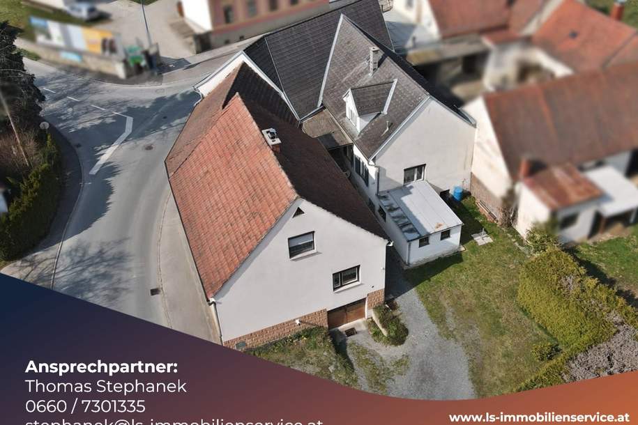 Ehemaliges Wirtshaus mit Wohnhaus, Nebengebäude und großem Grundstück in Stegersbach, Gewerbeobjekt-kauf, 260.000,€, 7551 Güssing