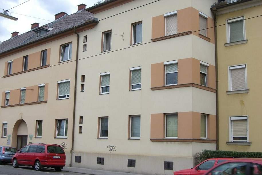 Unbefristete und leistbare 2-Zimmer-Wohnung!, Wohnung-miete, 414,87,€, 8020 Graz(Stadt)