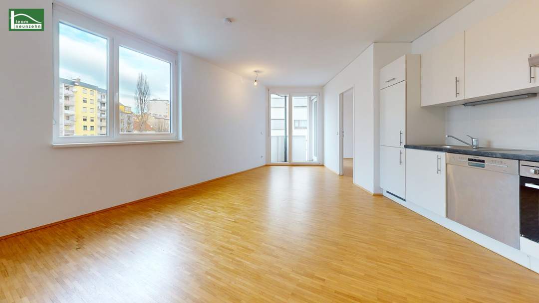 Zentraler Wohnkomfort - Idyllische 2-Zimmer-Wohnung mit Balkon!