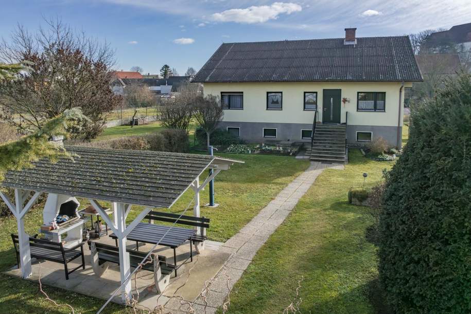 Bungalow auf großem Grundstück und zusätzlichem Wohnhaus in Siegendorf, Haus-kauf, 399.000,€, 7011 Eisenstadt-Umgebung