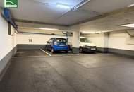Sofort nutzbare Tiefgaragenstellplätze in toller Lage beim Meiselmarkt (U3 - Johnstraße/Schweglerstraße) mit günstigen Betriebskosten