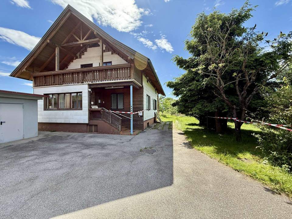 Neuer Preis! Einfamilienhaus mit großem Grundstück in ruhiger Lage von Magdalensberg