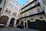 REPRÄSENTATIVE UND GROSSZÜGIG ANGELEGTE BÜRO- UND WOHNFLÄCHEN IN DEN PRUNKRÄUMEN, DER BELETAGE EINES FRÜHBAROCKPALAIS IN ZENTRALER INNENSTADTLAGE, CA. 200 METER VOM STEPHANSPLATZ ENTFERNT