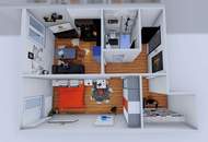 Neu sanierte 2-Zimmer-Wohnung in Krems – mit Stromattest, ideal für Singles oder Anleger!