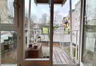 1180! Entzückende Garçonnière mit Balkon! Unbefristet vermietet!