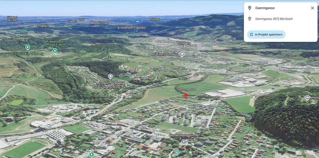 Baugrundstücke in sonniger Lage, eben und voll aufgeschlossen, zentral in Bärnbach!