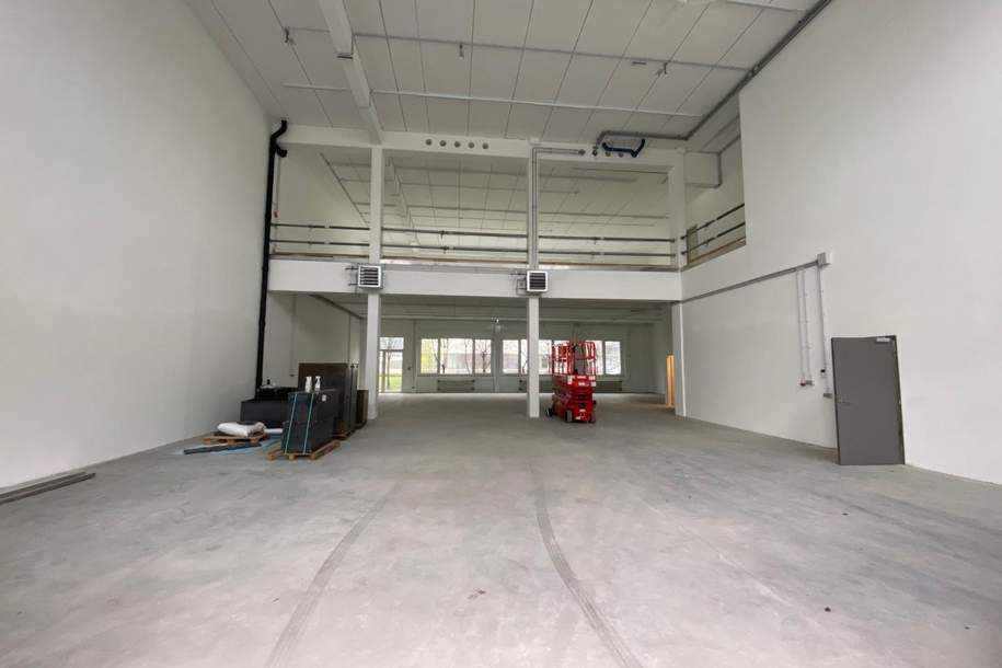 Lager/Produktion/Werkstatt/Verkaufsfläche ca. 583 m² im Neubau, Gewerbeobjekt-miete, 8.045,40,€, 1210 Wien 21., Floridsdorf