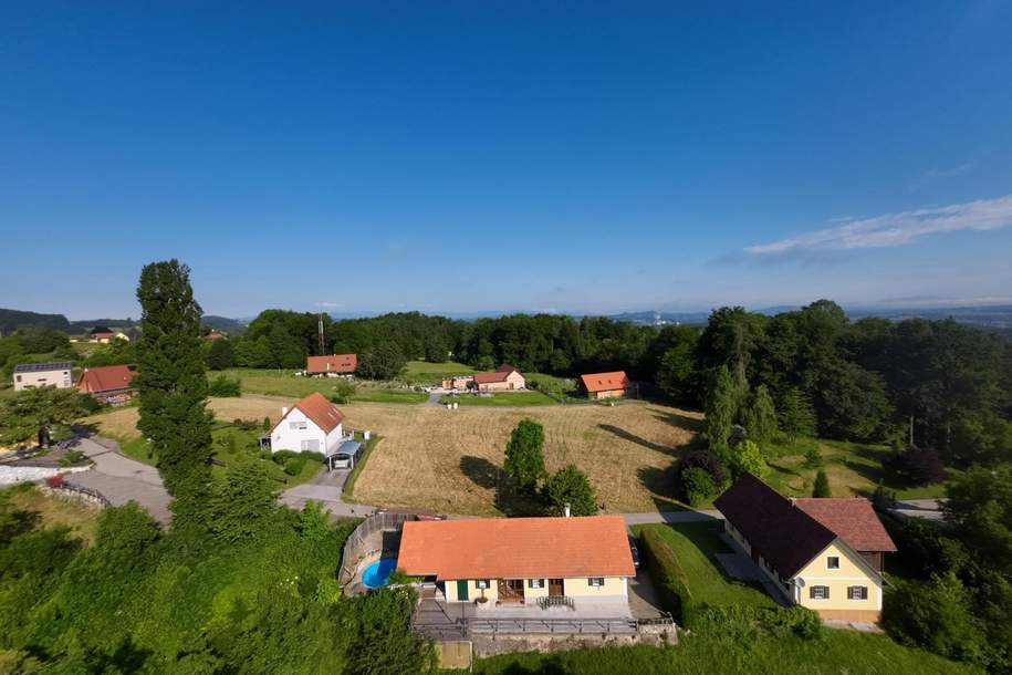 Wohnen wo andere Urlaub machen - Grundstücke am Graßnitzberg in ruhiger Lage zu verkaufen, Grund und Boden-kauf, 250.000,€, 8472 Leibnitz