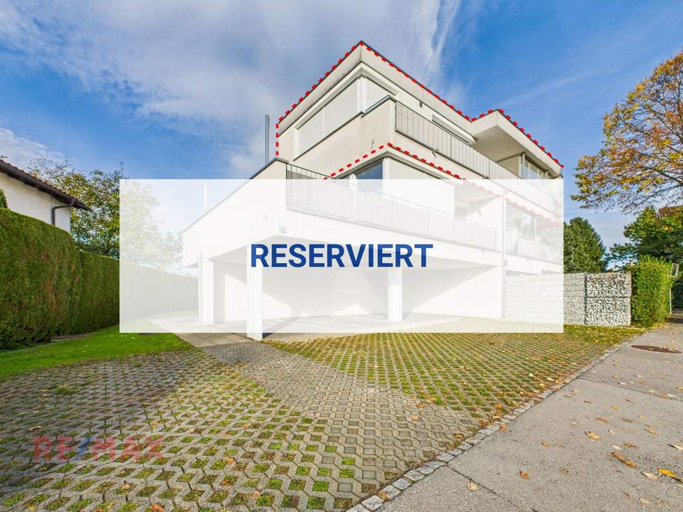 Einzigartiges Penthouse in ruhiger Lage – mehrere Terrassen & Wintergarten inklusive