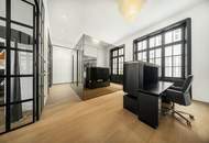 Repräsentatives, komplett möbliertes Design-Office im Schloßquadrat zur Untermiete