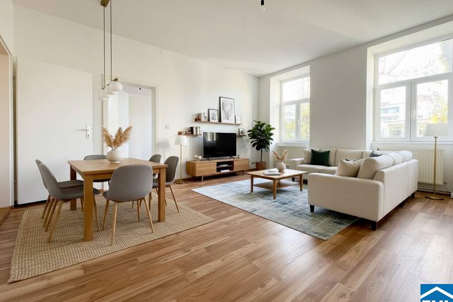 Gemütliche 3-Zimmer-Altbauwohnung mit separater Küche in U-Bahn-Nähe, Wohnung-kauf, 196.000,€, 1030 Wien 3., Landstraße