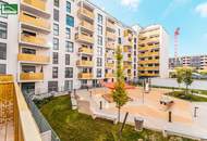Neubau-Erstbezugs-Büro beim Kirschblütenpark. Hochwertige 3 Zimmer Einheit mit Terrasse, Balkon und Markenküche.