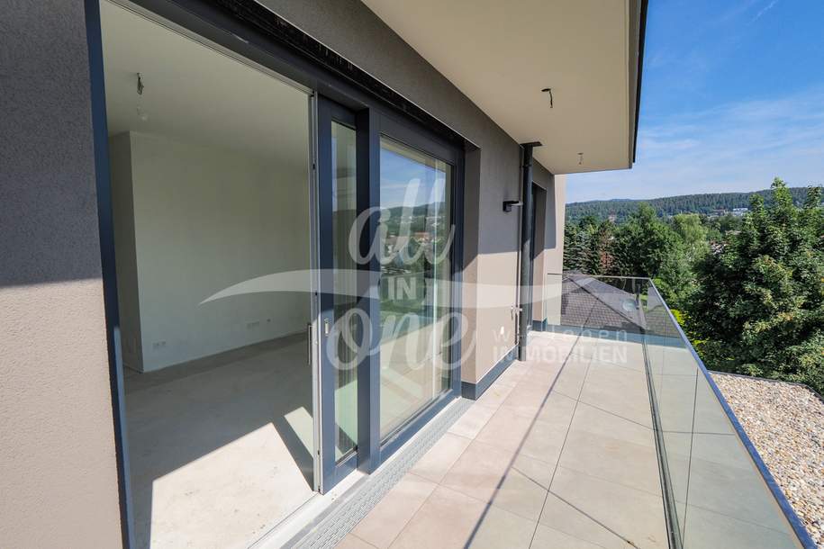 Ruhiges Neubau-Mini-Penthouse mit Blick ins Zentrum von Velden, Wohnung-kauf, 399.000,€, 9220 Villach Land