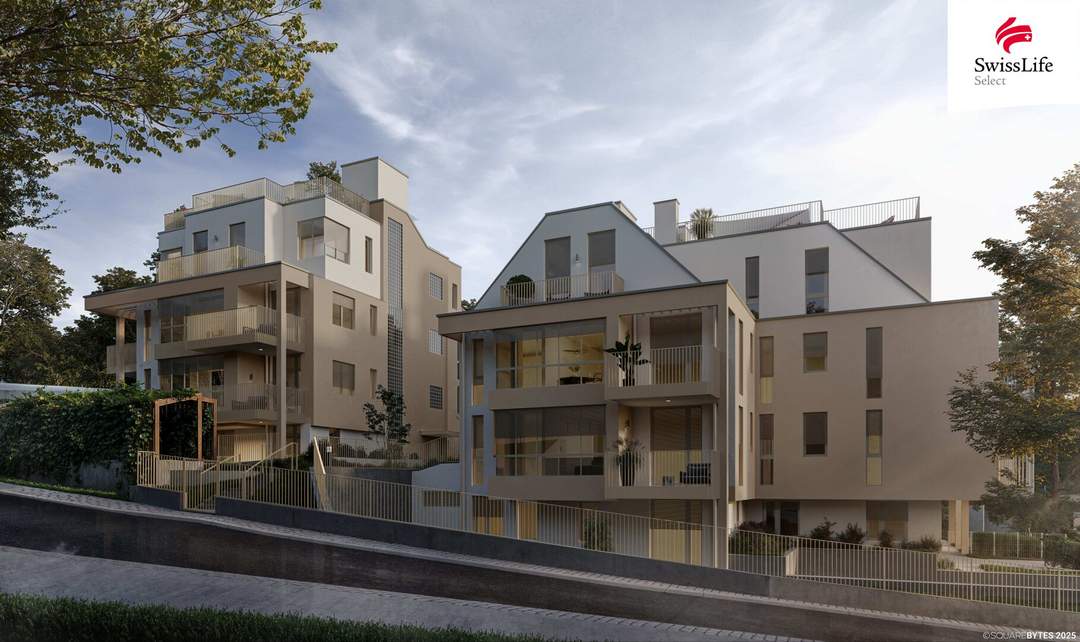 Zeitlose Architekturwohnung mit Balkon und hochwertiger Ausstattung