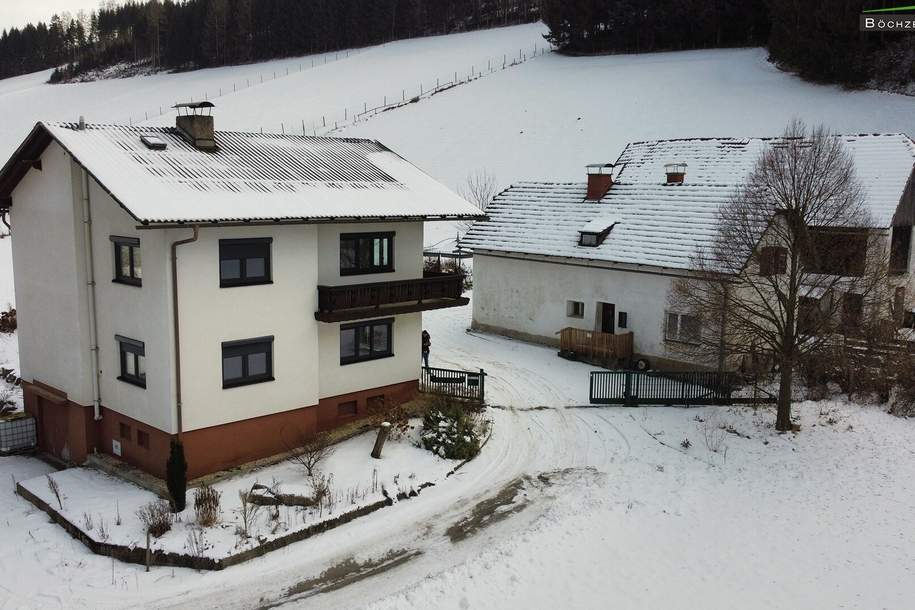 SANIERUNG 2025: Geräumiges Einfamilienhaus mit angeschlossener Kleinlandwirtschaft (Neben- und Stallgebäude) mit ca. 2.700 m² Grund, Haus-kauf, 398.000,€, 8720 Murtal