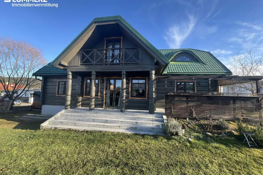 Charmantes Blockhaus, Haus-kauf, 439.000,€, 2630 Neunkirchen