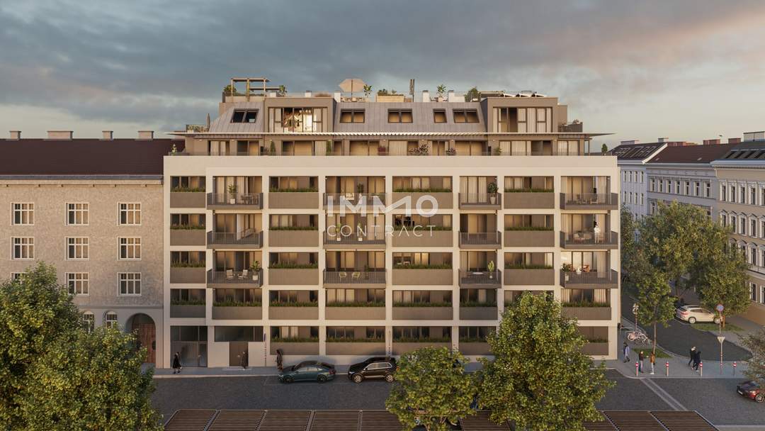 Lebensqualität innen und außen: U6 Burggasse - NEU - Wohnen am Park