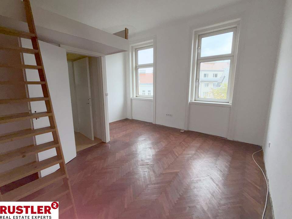 69 qm zum Selbstgestalten | 3 Zimmer im Stuwerviertel