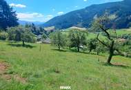 Sonniges Baugrundstück in Panoramalage Nähe LKH Bruck/Mur