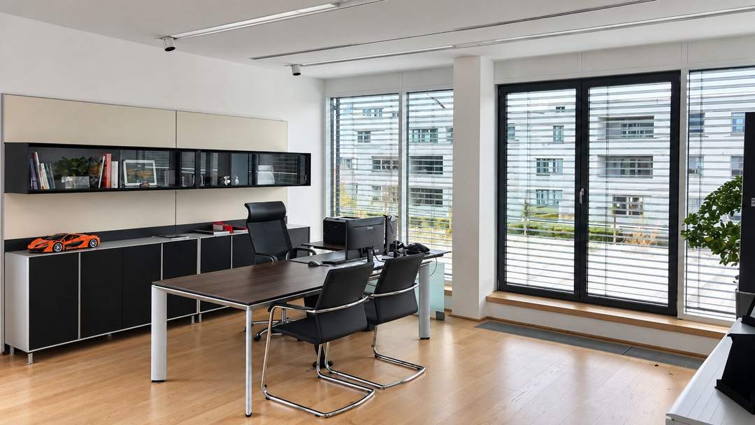 Arbeiten auf hohem Niveau - repräsentatives Büro in Puch/Urstein