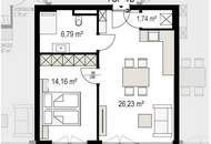 Neubau/Erstbezug Miete: 2-Zimmerwohnung mit Stellplatz, Kufstein