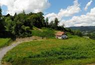 Traumhaftes Grundstück in erhöhter Lage am Waldrand in Krieglach