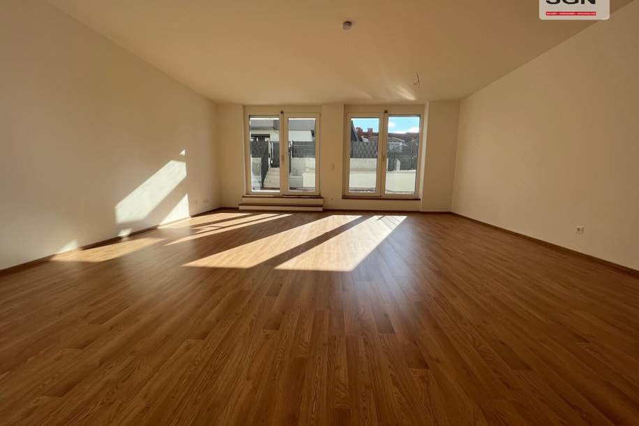 Gefördertes 4 Zimmer (Stadt-)Reihenhaus in Neunkirchen mit 2 Garagenstellplätze -"Wohnen mit Chic", Haus-miete, 1.458,81,€, 2620 Neunkirchen