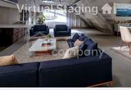 Schöne zweistöckige Wohnung mit Blick auf den Garten.