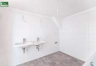 Traumhafte Erstbezugs-Maisonette mit Galerie, großer Terrasse und Weitblick nahe Kagraner Platz! Hochmoderne Ausstattung und Küche inkludiert. - WOHNTRAUM