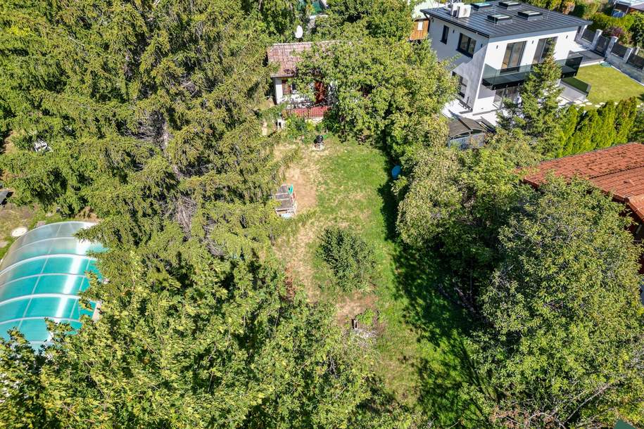 Grünes Paradies am Schafberg in Ruhelage – Sonniges rund 585 m² großes Grundstück mit herrlichem Ausblick, Grund und Boden-kauf, 699.000,€, 1170 Wien 17., Hernals