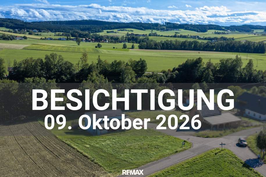 Wohnen mit Weitblick – Baugrund in ländlicher Lage, Grund und Boden-kauf, 135.000,€, 4925 Ried im Innkreis