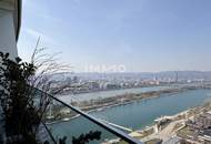 Fantastischer Erstbezug mit durchdachtem Grundriss, Balkon und Sonnenuntergang (Doorman, Gym, Pool, Lounges)