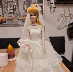 Porcelain Hochzeit Barbie Selten 1989 Mattel 2641, 200 €, Marktplatz-Antiquitäten, Sammlerobjekte & Kunst in 9210 Pörtschach am Wörther See