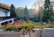 Landhaus, Park und viel Wald