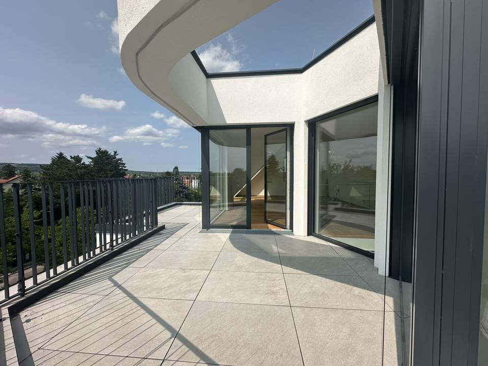 Exklusive Architektur trifft Panorama – Wohnen mit Blick auf den Kahlenberg !
