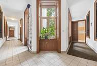 In Bestlage nahe Karmelitermarkt: Zentral begehbare Maisonette-Altbauwohnung in sehr gepflegtem Zustand und freiem Blick