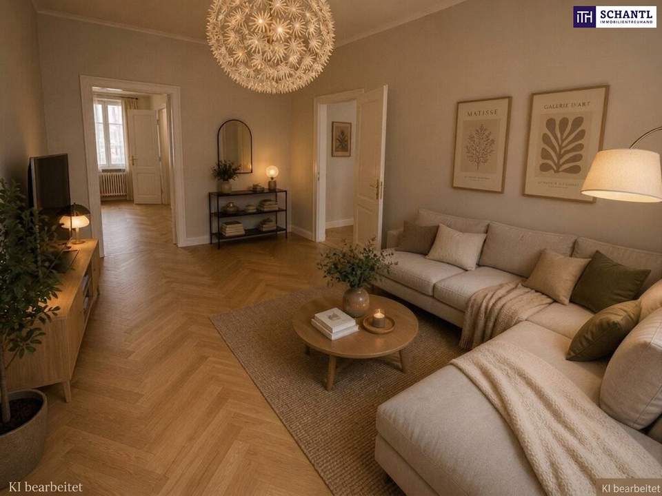 Make Altbau great again - Wohnträume selbst gestalten! Sanierungsbedürftige Altbauwohnung! U-Bahn ums Eck + Traumhaft renoviertes Altbauhaus + Optimalste Infrastruktur und Anbindung! Worauf warten Sie noch?