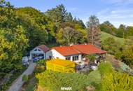 Ihr Rückzugsort in ruhiger Südhanglage! Vollunterkellerter Bungalow mit gut 5.500 m² Grundstück