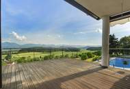 Exklusives Wohnhaus mit Panoramablick, Pool & Home-Spa am Magdalensberg