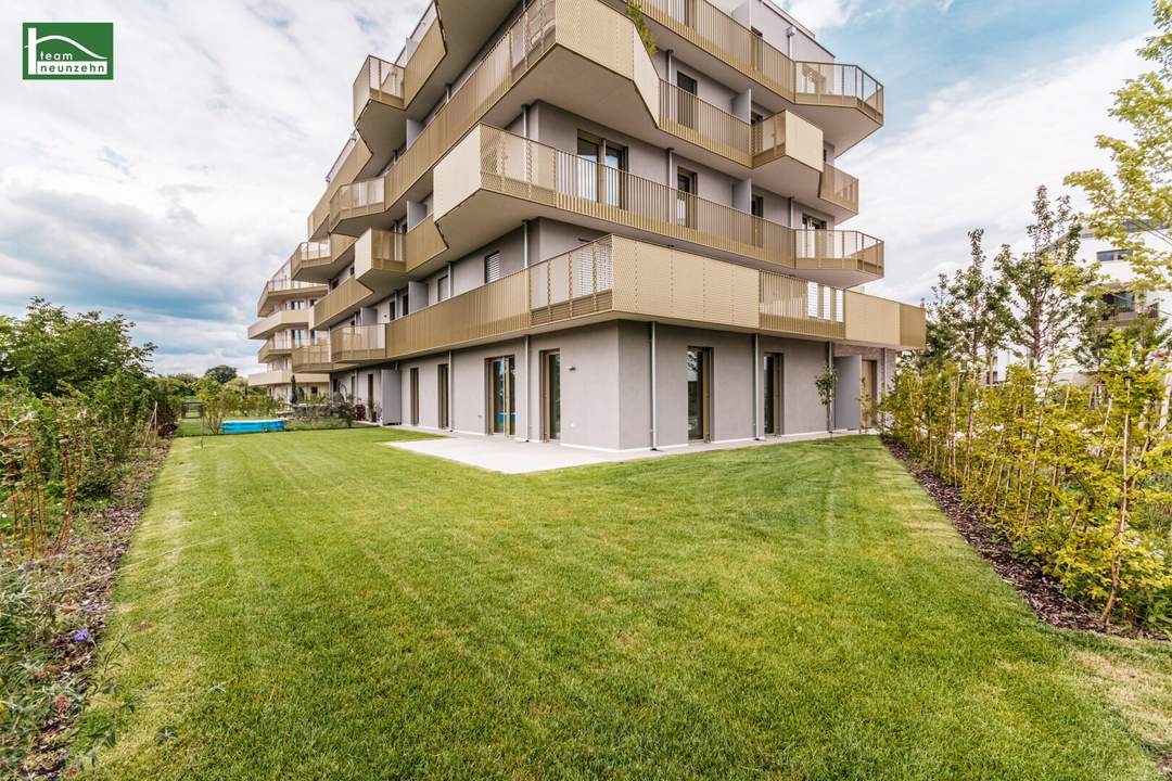 Traumhafte Erdgeschoss-Wohnung im Niedrig-Energie-Standard im grünen Hirschfeld – Naturnah wohnen - Provisionsfrei!
