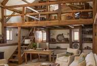 HISTORISCHER CHARME: BURGIDYLL - MODERNES DACH MIT ALTEN MAUERN IN MALERISCHER LANDSCHAFT