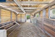 Sanierter Bauernhof in ruhiger Naturlage mit rund 3.200 m² Grund, Obstgarten und Tierhaltung