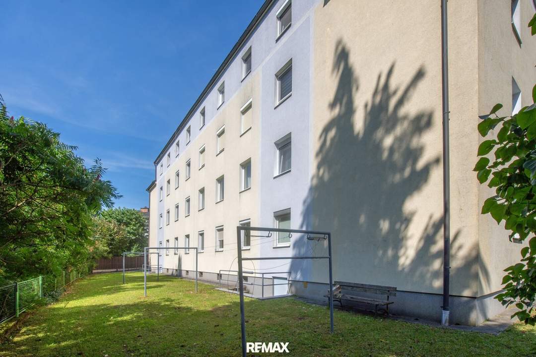 Sonnige 3‑Zimmer‑Wohnung mit Parkplatz im Zentrum von Garsten!