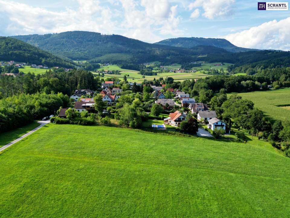 WUNDERVOLL! HIER KÖNNTE IHR TRAUM-HAUS STEHEN! Leben im idyllischen Umland nur 5 Minuten von Graz entfernt! Geheimtipp für das perfekte Eigenheim