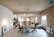 Loft mit Loggia in historischem Kornspeicher der Brotfabrik Wien!
