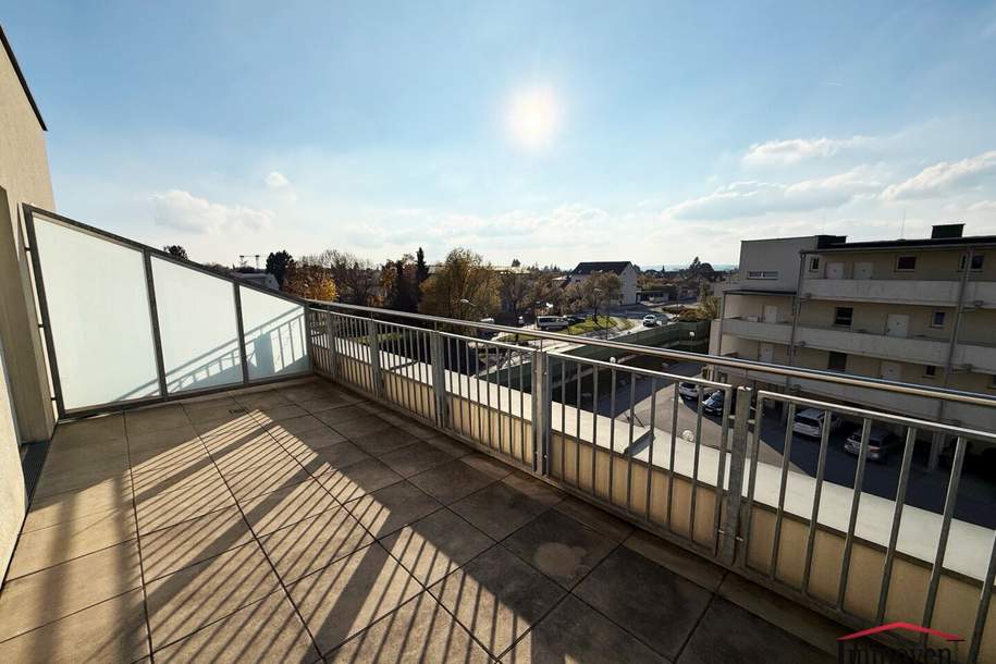 Sehr schöne und helle 2-Zimmerwohnung mit großer Terrasse!, Wohnung-miete, 734,11,€, 8055 Graz(Stadt)