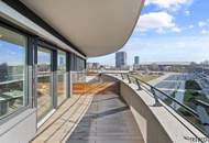 Penthouse Ähnliche Terrassenwohnung mit Blick auf die Trabrennbahn bzw. in denn Prater mit 2 Garagenstellpätze im RONDO